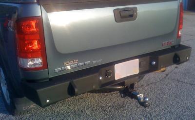 Rear bumper for Chevy/GMC 1500 & HD (07-13)
