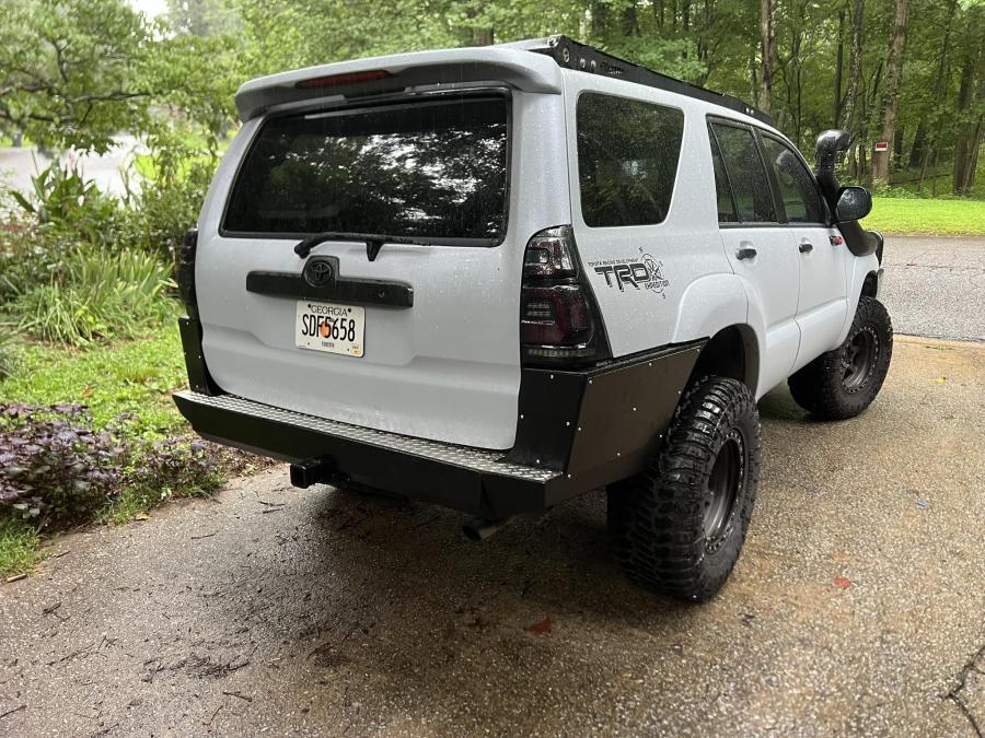 Toyota 4Runner Rear Bumper 2003 - 2009 Light Weight