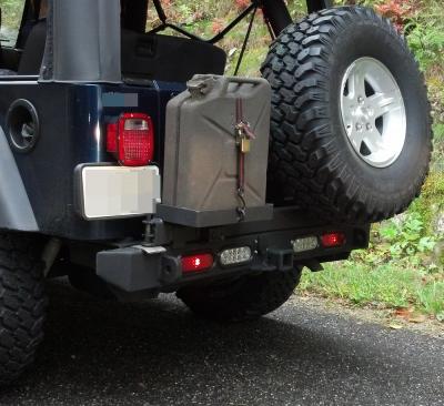 Jeep Wrangler (YJ /TJ/LJ) 1987-2006 Rear Bumper
