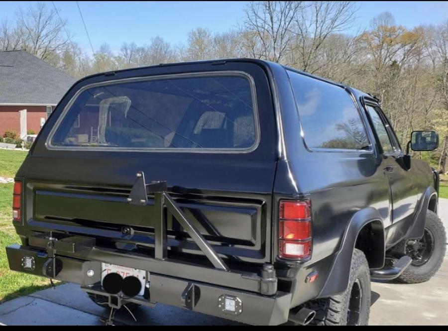 Dodge RamCharger 1974-1996 Rear Bumper