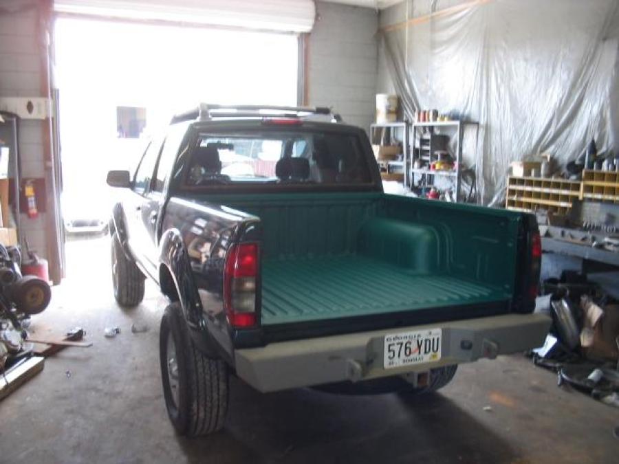 Nissan Frontier 1998-2004 Rear Bumper