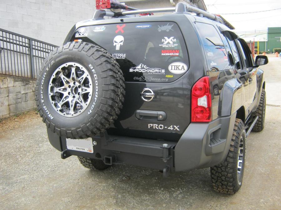 Nissan Xterra N50 Rear Bumper with optional Swing Arm