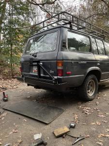Toyota Land Cruiser Series 60/62 Rear Bumper