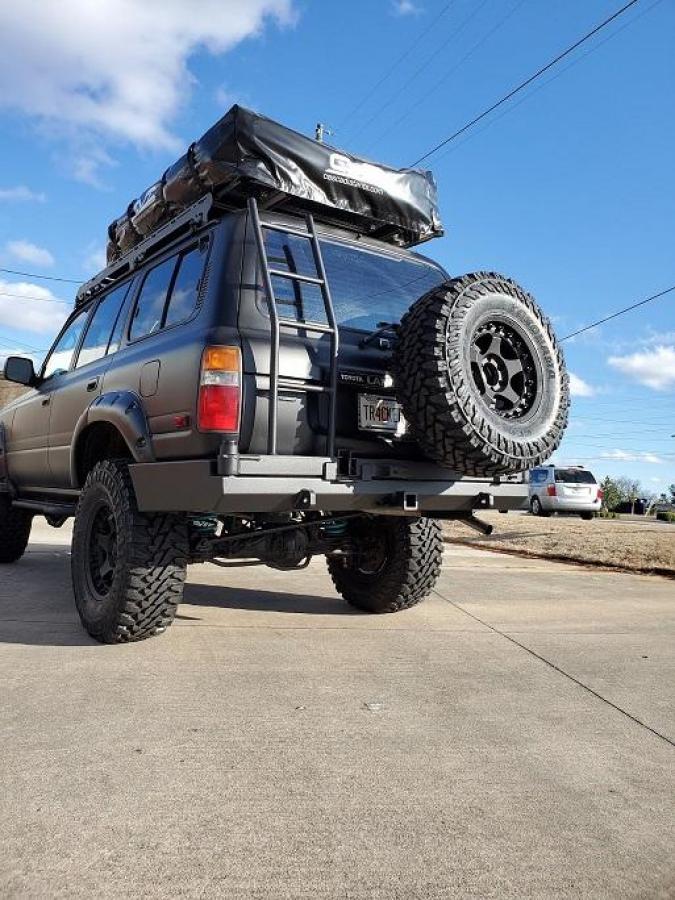 Toyota LandCruiser Series 80 Rear Bumper