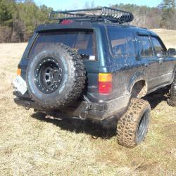Toyota 4Runner Rear Bumper 1990-1995