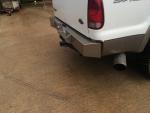 Ford Super Duty Pickup Rear Bumper 1999-2004 & 2005 - 2007