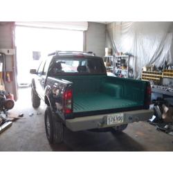Nissan Frontier 1998-2004 Rear Bumper